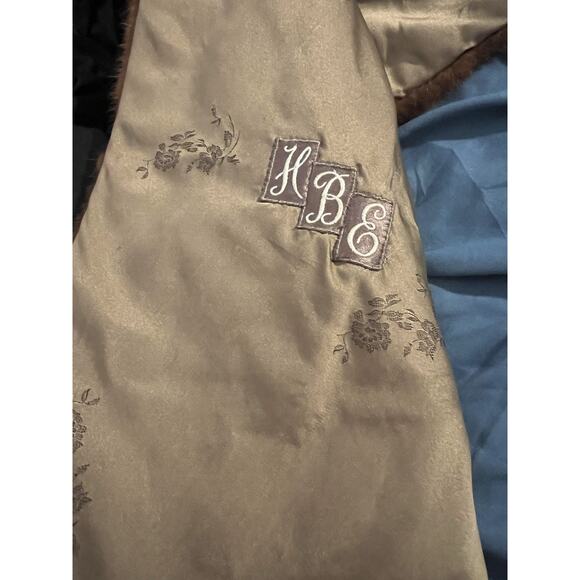 Vintage Fredrick & Nelson Fur Salon Woman's Mink Shawl Silk Lined with Pockets L - Picture 7 of 15